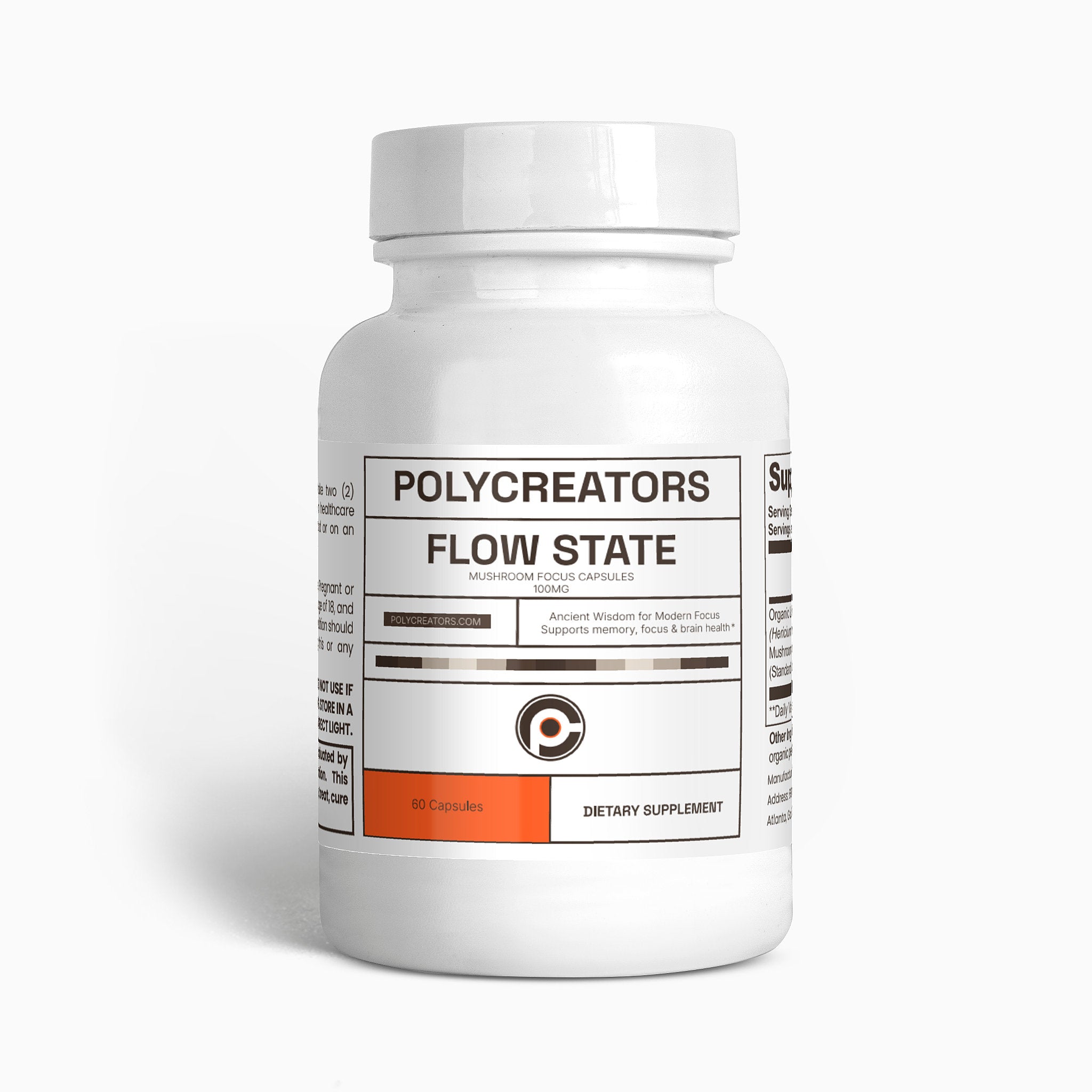FLOW STATE Mushroom Focus Capsules
