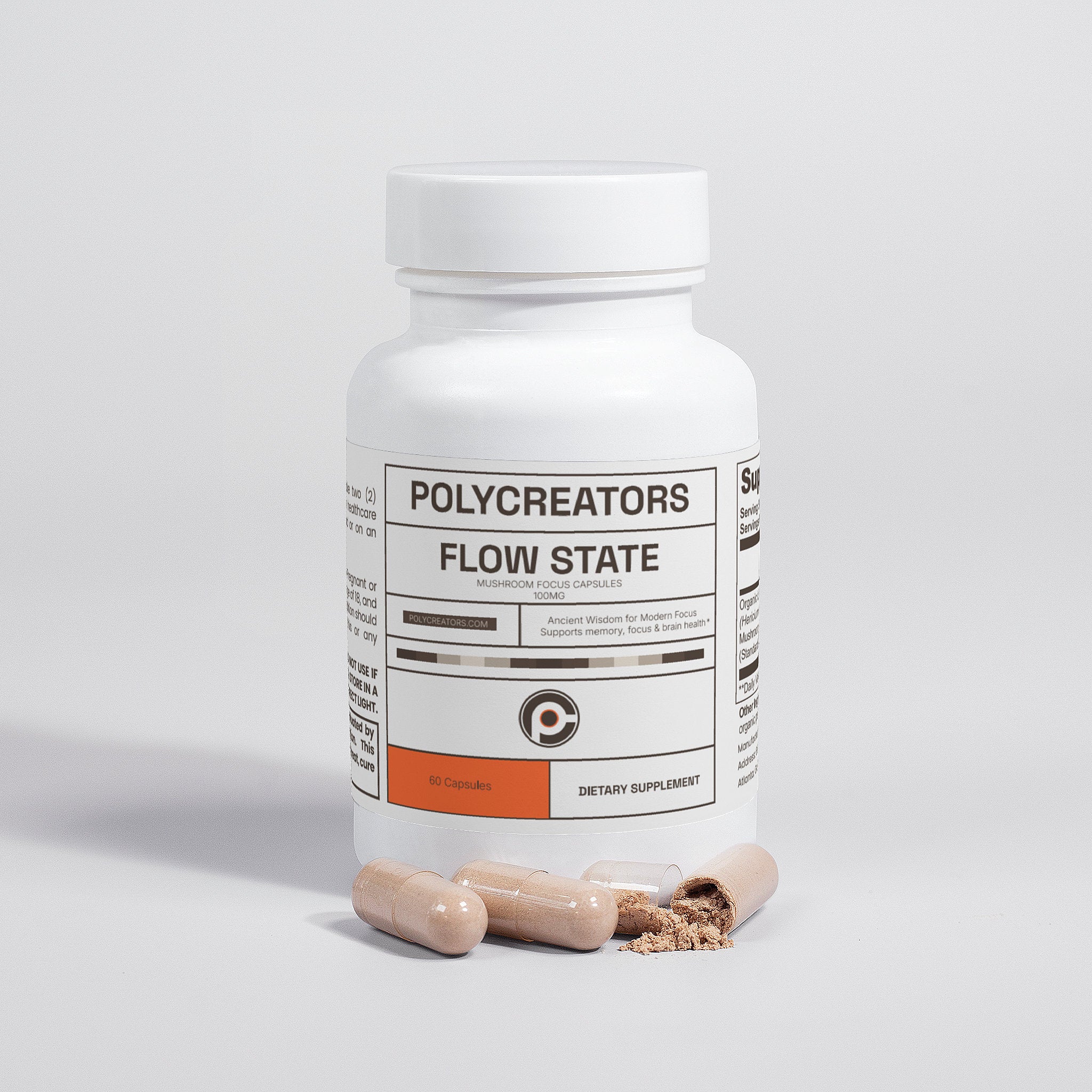 FLOW STATE Mushroom Focus Capsules